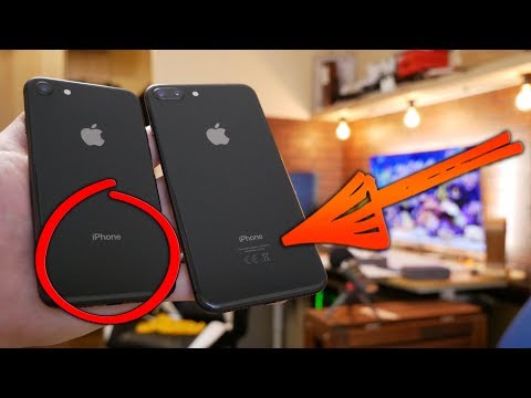 iPhone без надписей сзади