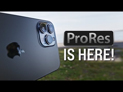 ProRes For iPhone 13 Pro Max Is Here! EXCLUSIVE FIRST LOOK