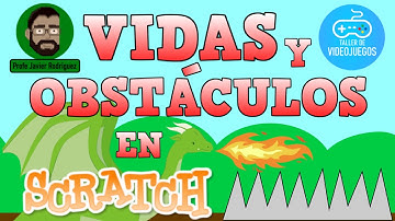 Cómo programar Vidas y Obstáculos en Scratch - Juego de Plataformas