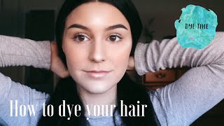 How to dye your hair | DIY | Soft Black hair dye screenshot 5