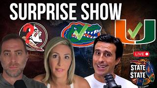 GATORS & CANES WIN IN BLOWOUTS | Can FSU Football Make It 3-0