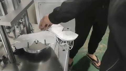N95 mask ear loop sealing machine