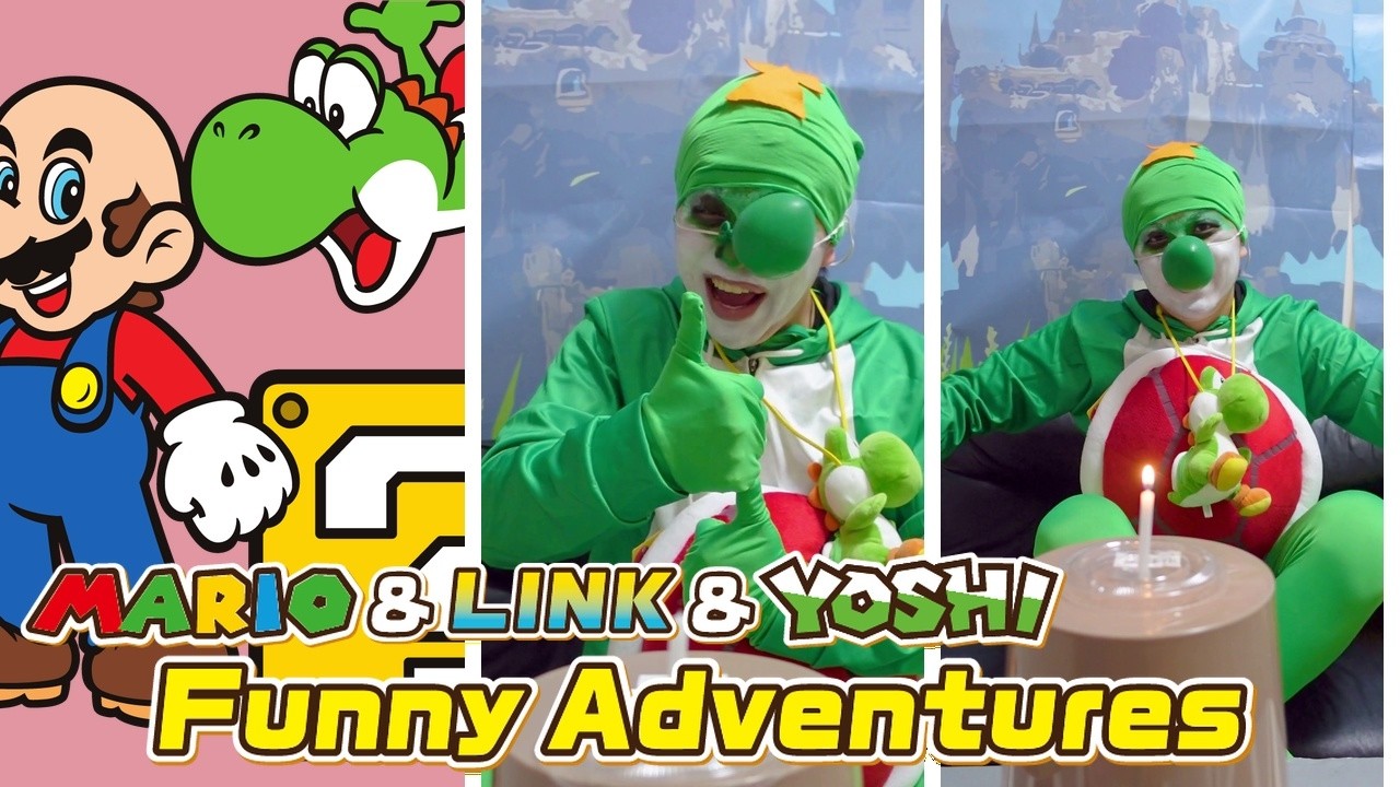 The Funny Adventures of Mario & Link ＆ Yoshi 🤣 ＃5718 - YouTube