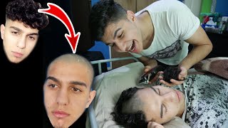 Shaving My Brothers Head سەر کەچەڵ کردنی براکەم لەخەو