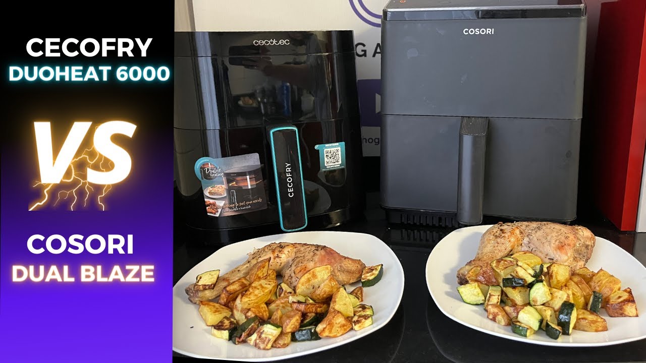 caratula video cosori dual blaze cecofry duoheat