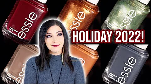 Essie Wrapped in Luxury Winter 2022 Nail Polish Collection Swatches (& a rant) || KELLI MARISSA