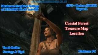 Coastal Forest Treasure Map Location Tomb Raider Maximum Graphical Settings PC 1080p Full HD