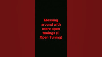 open tuning 2