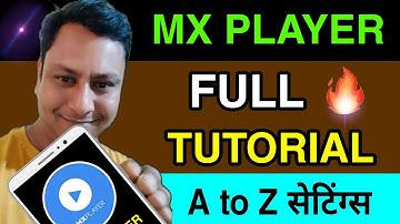 MX player kaise use kare | mx player A to Z Setting | mx player all settings 🔥 mx player tutorial