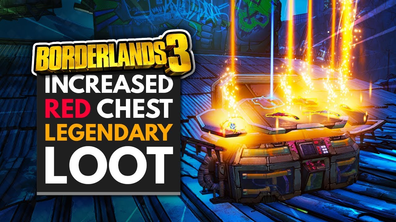 ujævnheder Gå rundt Colonial BORDERLANDS 3 | Increased Red Chest Legendary Loot - Red Chest Farming  Guide - YouTube