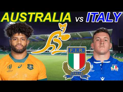Video AUSTRALIA vs ITALY Nations Championship 2026 Live Commentary