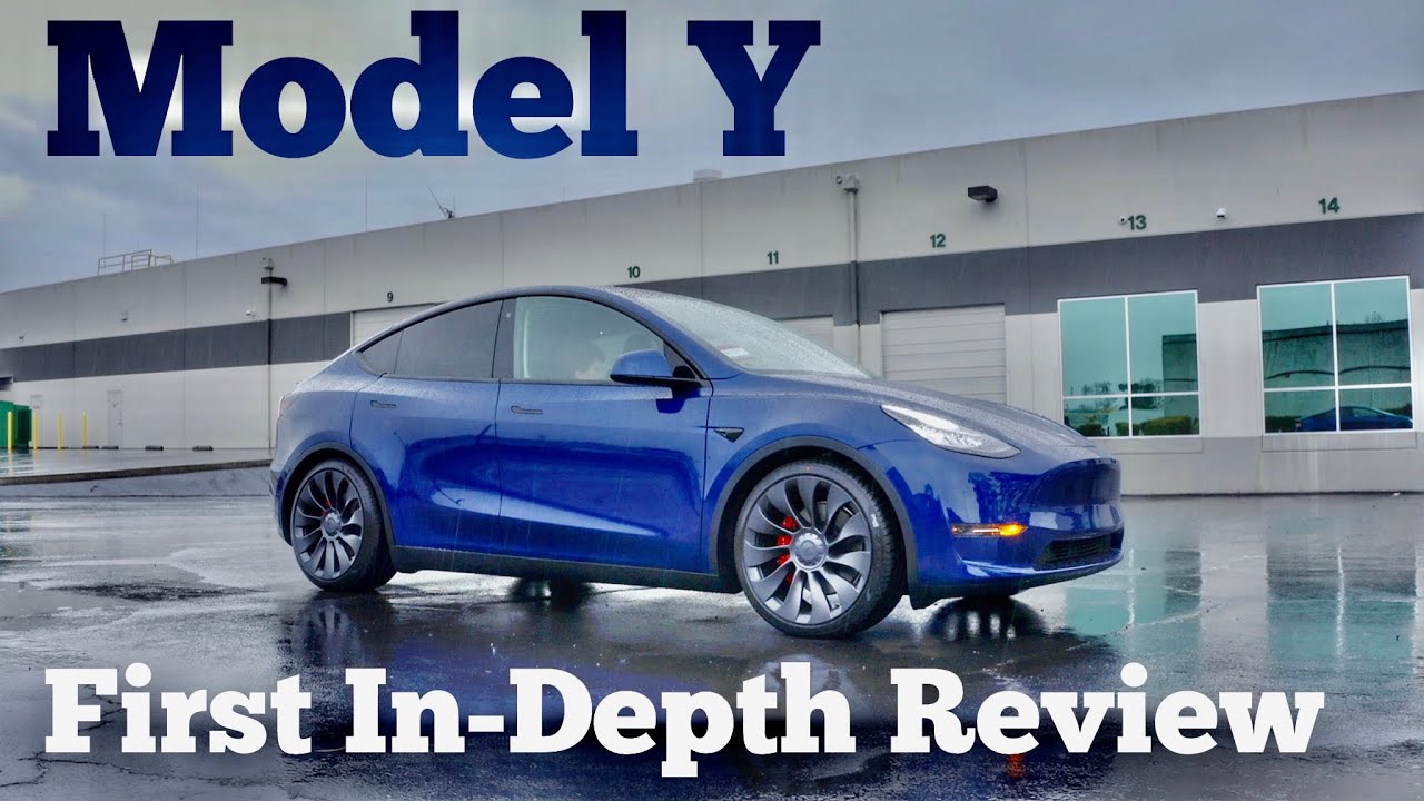 В чём различия между Tesla Model Y и Model 3. Особенности Model Y. Фото.