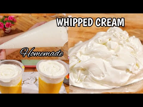 Video: Cara Whip Cream Cream