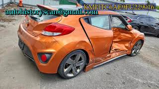 KMHTC6AE9FU229016 Hyundai Veloster 2015 Update