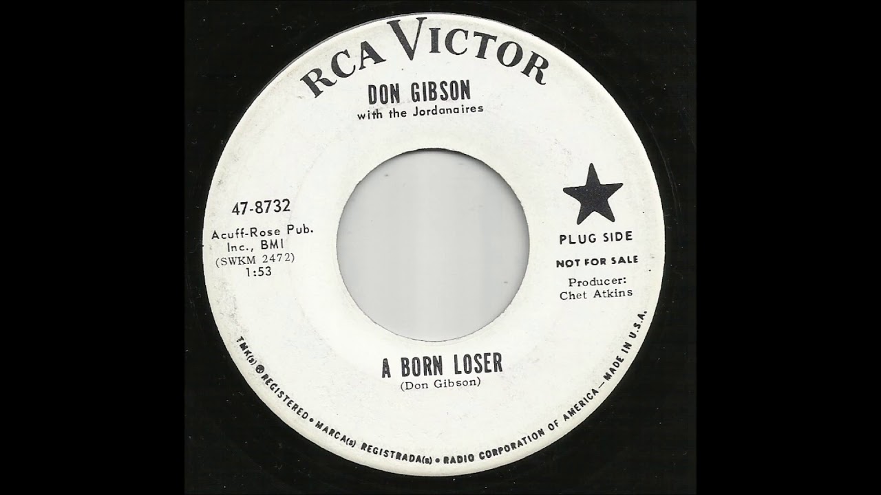 Don Gibson - A Born Loser - YouTube