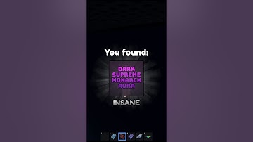 How To Get Dark Supreme Monarch Aura in Find The Auras #roblox #findtheauras