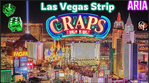 🎲LAS VEGAS CRAPS LIVE •Recoup Then Press CSL Bubble Craps Strategy •Aria Casino •Episode 110
