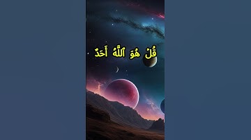 سورة الإخلاص كاملة برواية حفص عن عاصم بصوت القارئ الشيخ أحمد علي الحذيفي