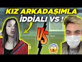 SEZER | KIZ ARKADAŞIMLA İDDİALI VS ATTIM!!! (ÇOK RİSKLİ OLDU) -PUBG MOBİLE