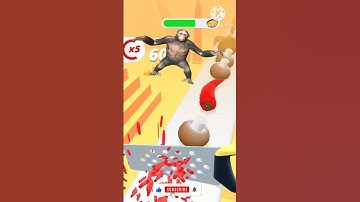 "Perfect Slices Gameplay: Fastest Cutting Skills! 🥒🔥 #Shorts"