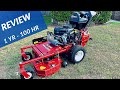 100 Hr 1 Yr REVIEW eXmark 36 inch Turf Tracer Hydro Walk Behind