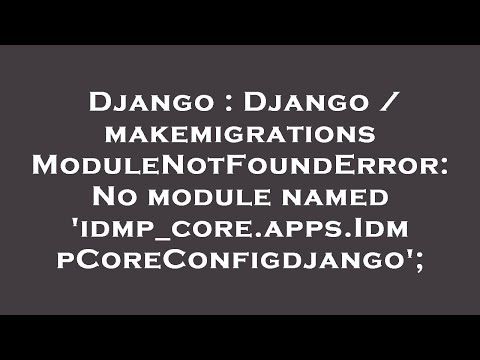 Django : Django
