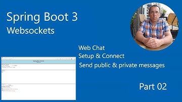 Spring Boot 3 - WebSockets - Building a Web Chat Application part 2