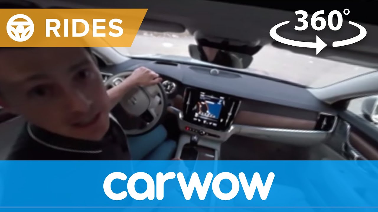 Volvo V90 Estate 2017 360 degree test drive | Passenger Rides