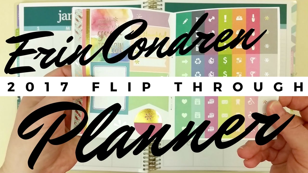 USING ERIN CONDREN FOR MY HOMESCHOOL TEACHER PLANNER || FLIP THROUGH ...