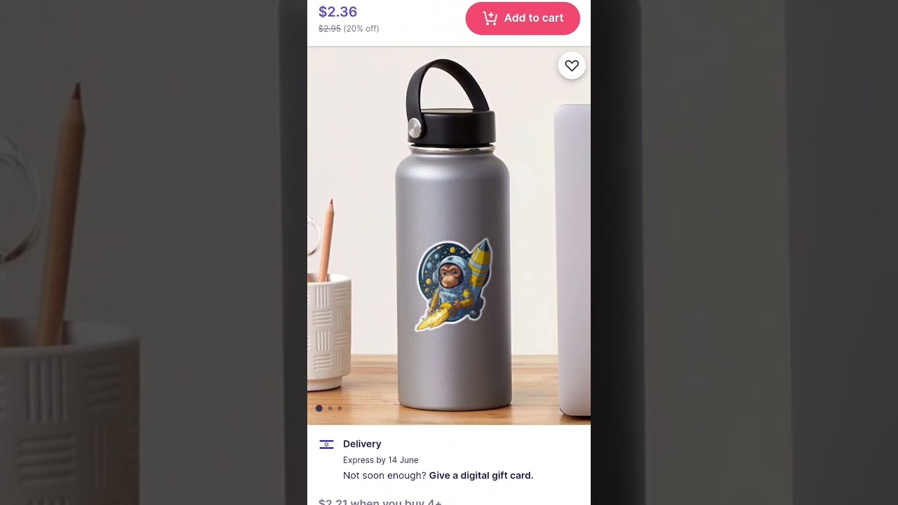 Day 1 of uploading my AI design to redbubble until someone buys it#redbubble #leonardoai #superstonk