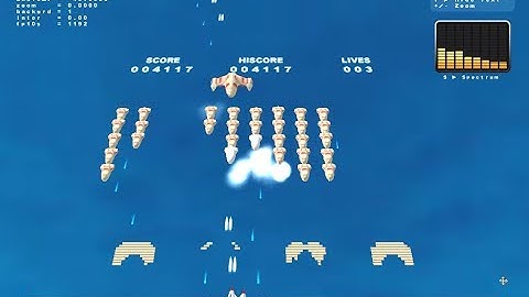 Space Invaders OpenGL (Windows game 2004)
