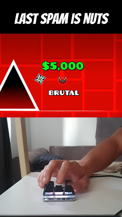 SPAM PRO VS Sigma Boy CHALLENGE!😱💀 #geometrydash #shorts