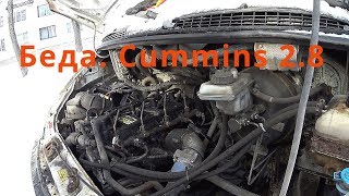 Беда. Газель Cummins 2.8