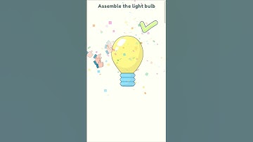 Dop 2 (Delete one part) Level-925 Assemble the light bulb 💡#viralvideo #shortfeeds #shorts