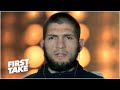 Khabib Nurmagomedov previews fight vs. Justin Gaethje at UFC 254 | First Take