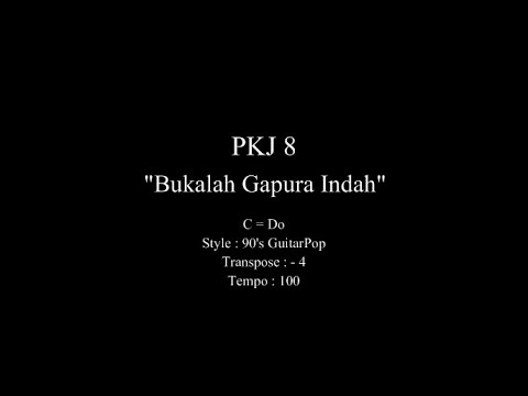 PKJ 8 - Bukalah Gapura Indah (Keyboard Cover)