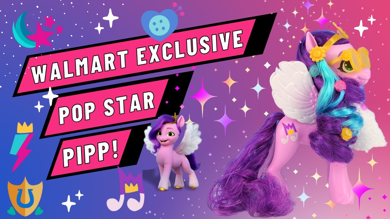 **Walmart Exclusive** My Little Pony A New Generation Princess Petals Performance Prep!
