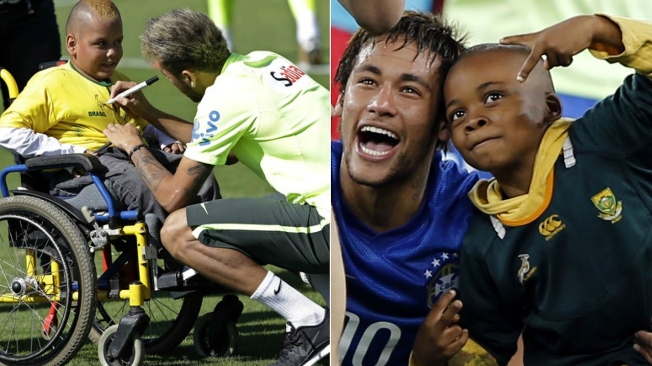 Neymar Jr - A Great Person 