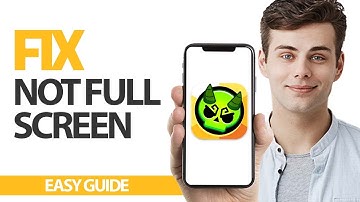 How To Fix Brawl Stars Game App Not Full Screen | Final Solution