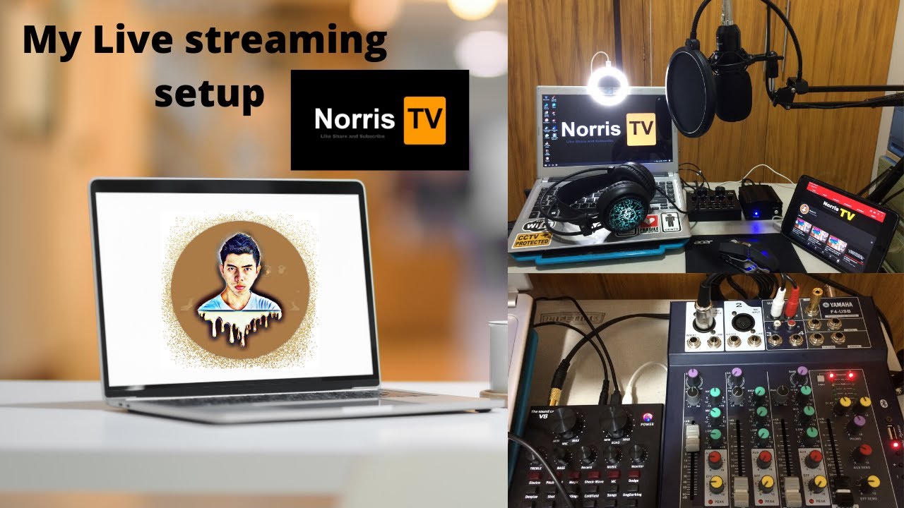 My Live Streaming Setup (Beginners Guide) - YouTube