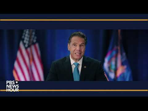 <p>New York Gov. Andrew Cuomo addressed Democrats on Monday night, Aug. 17 during the first night of the Democratic National Convention.</p>