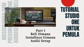 Tutorial Presonus Studio One 5 Pt 1 : Beli Dimana? Install Gimana? Audio Setup. screenshot 5