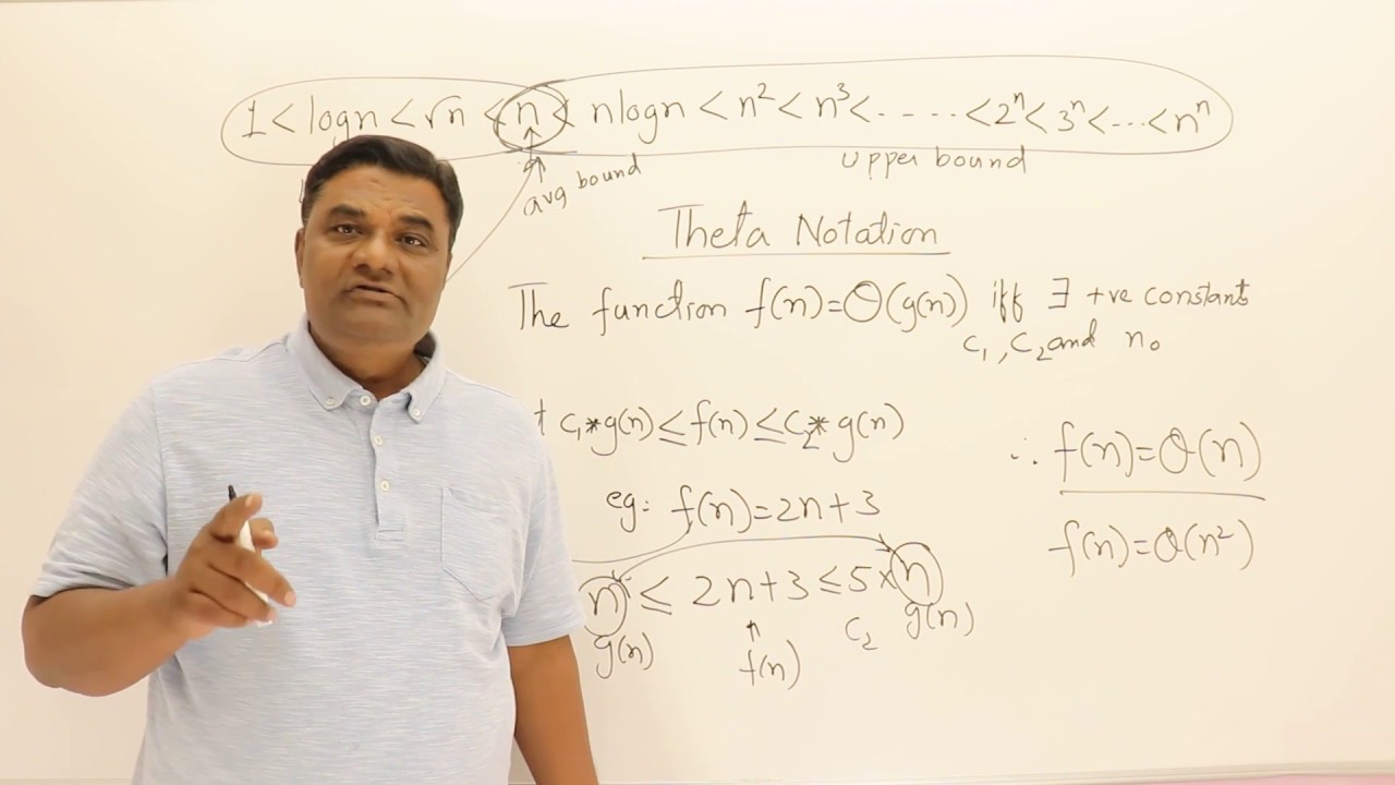 1.8.1 Asymptotic Notations Big Oh - Omega - Theta #1