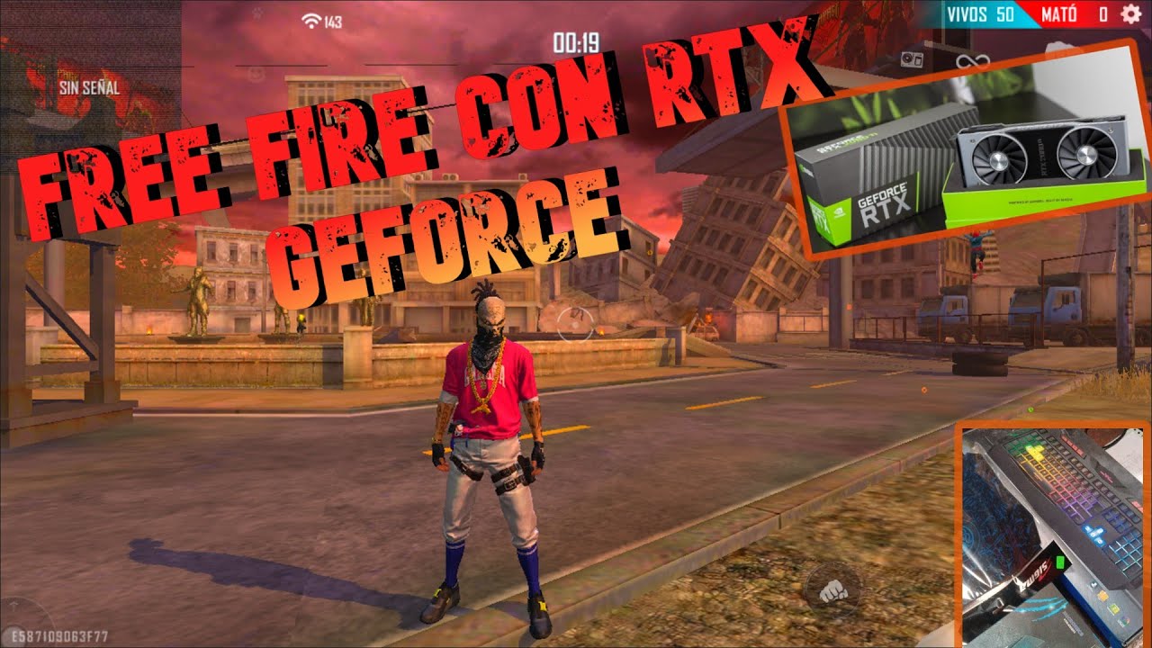 ASI SE VE EL FREE FIRE CON GRAFICOS RTX Y A 60 FPS - YouTube