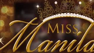Miss Manila 2016 - Press Presentation