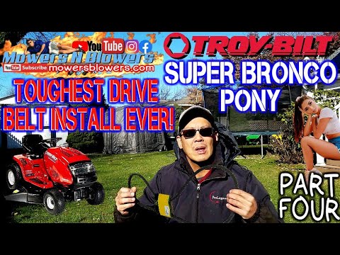 New 2025 TROY-Bilt Bronco 46 46 In. Troy-Bilt 547 Cc (13A878BT066) | Lawn Mowers - Riding In Westfield WI | Red - Foto 3