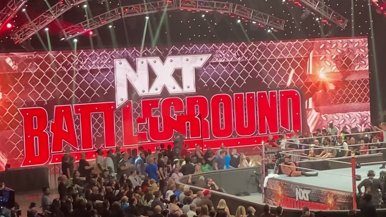 WWE NXT Battleground: Noam Dar vs Dragon Lee Heritage Cup Championship Lowell, MA