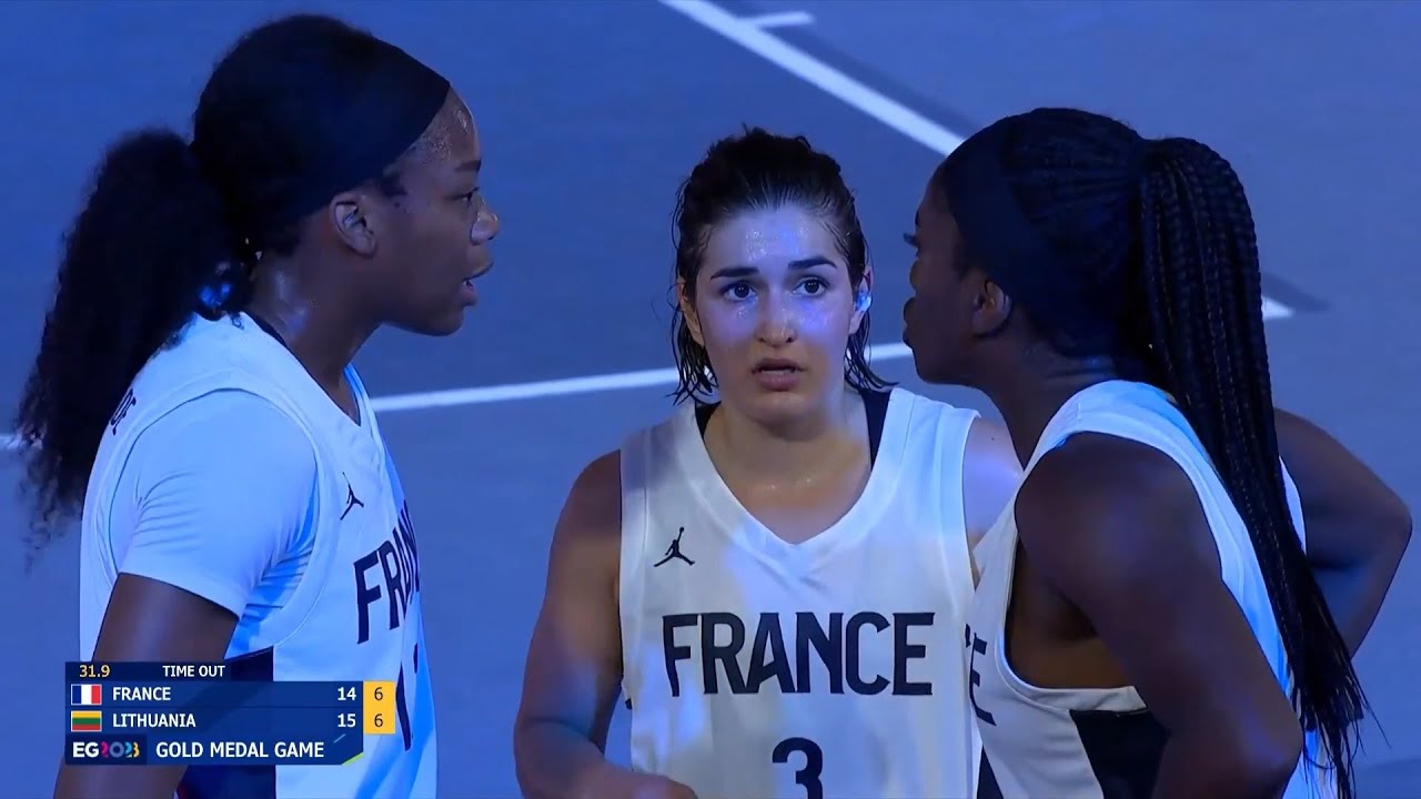 3x3 Basketball - Women's Gold Medal Game - FRA vs. LTU EG2023