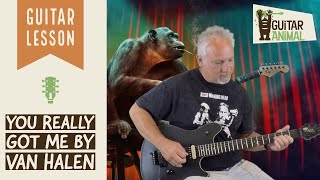 How to Play You Really Got Me by Van Halen - Guitar Lesson