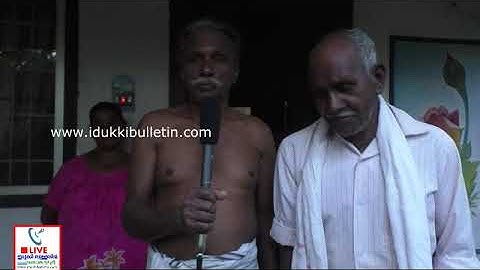ഇടിമിന്നലേറ്റ് പാറ പൊട്ടിത്തെറിച്ചു. idiminnal